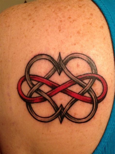 family heart tattoo|unconditional love family symbol tattoo.